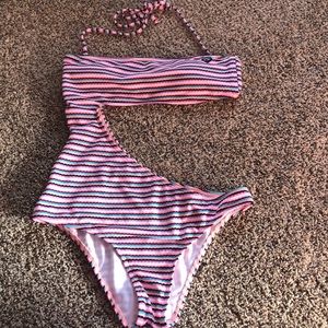 Roxy Striped Asymmetrical Suite